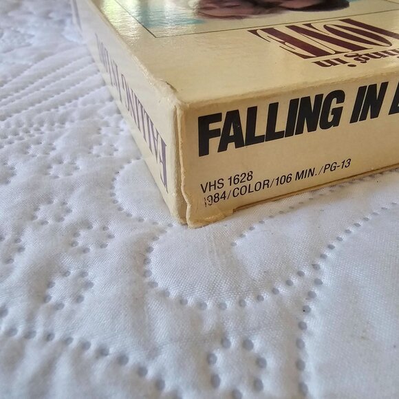 Falling In Love 1984 VHS Robert De Niro & Meryl Streep 106 Min PG-13, Vintage - Picture 8 of 10